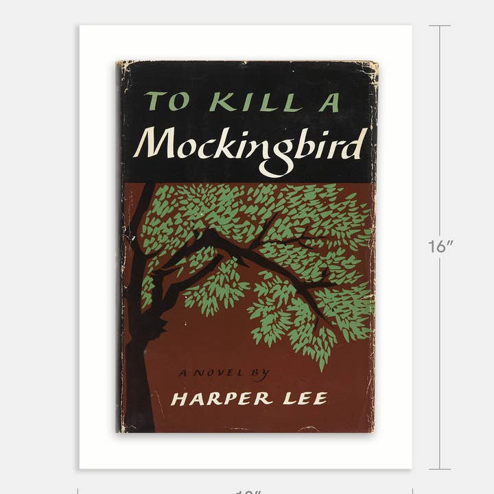The Curious Desk - Wholesale Poster - To Kill A Mockingbird by Harper Lee Book Cover Print1