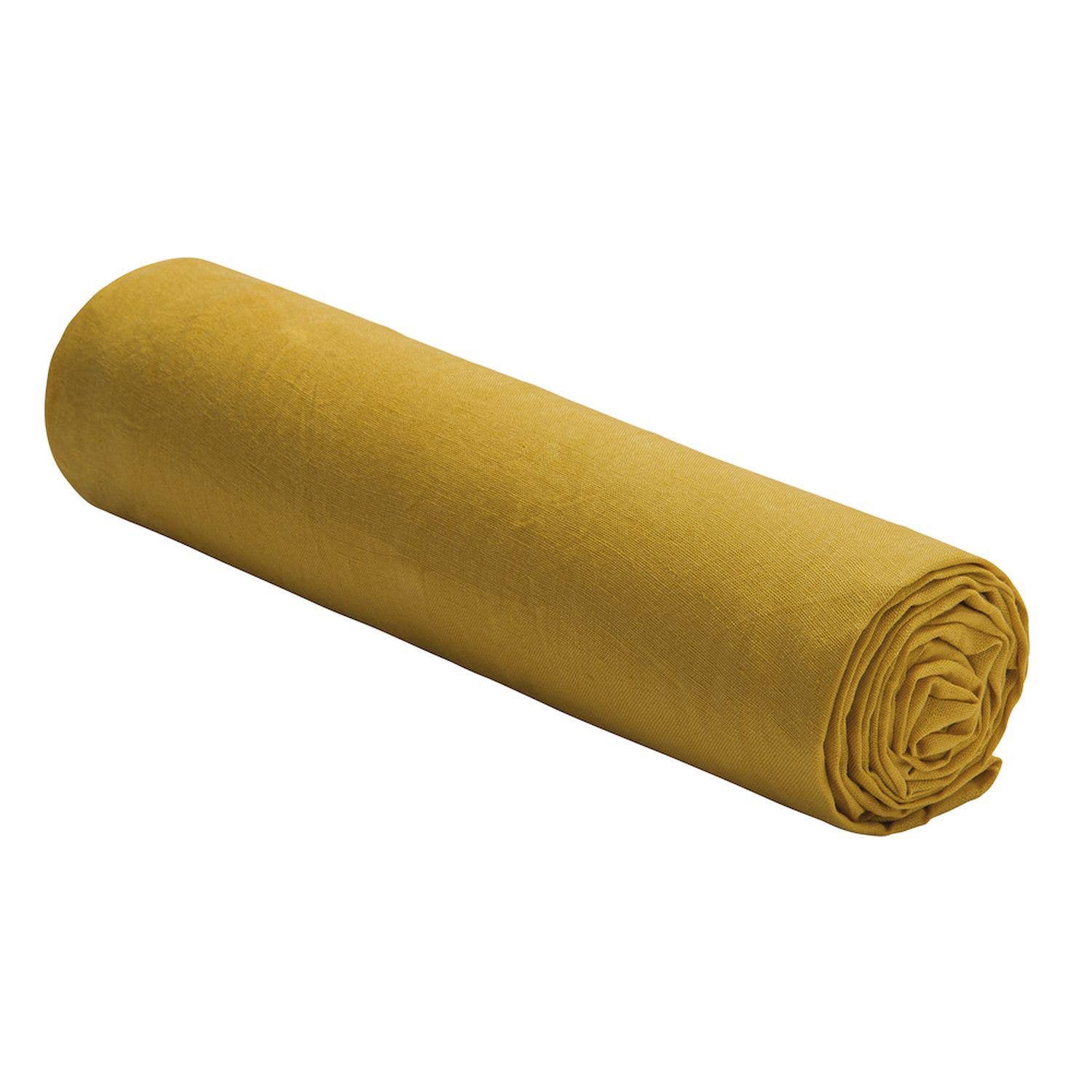 BATON ROUGE - Vente Housses de couette - DRAP HOUSSE 180X200CM 100% LIN LAVÉ0