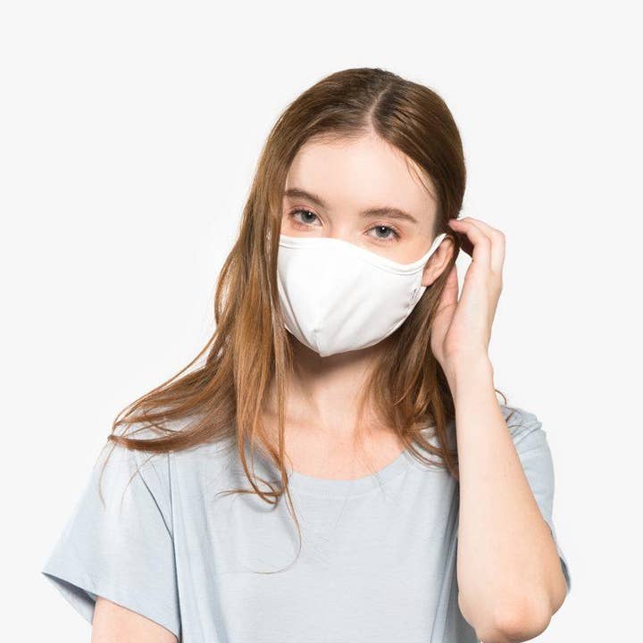 MakMask - Wholesale Protective Face Mask/Shield - Eggshell white Mask8