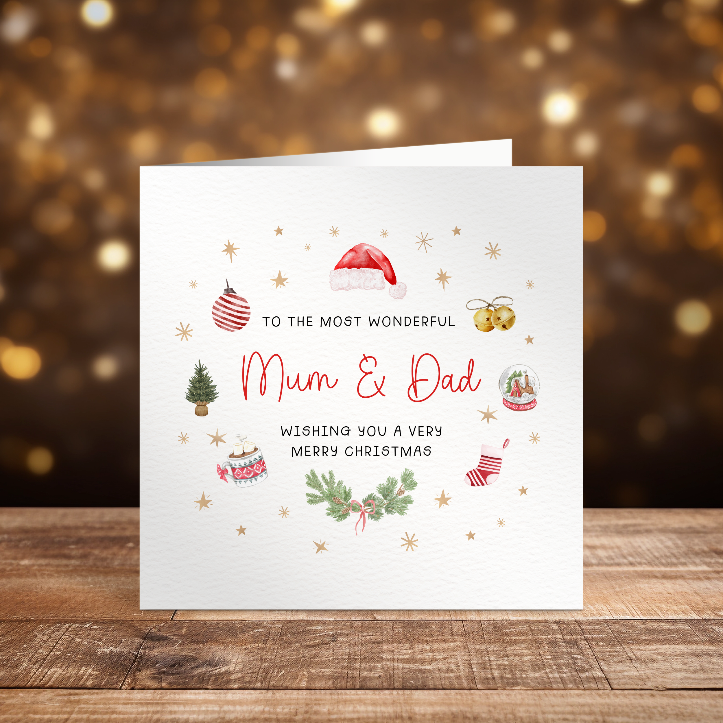 Swale Studios – wholesale Christmas card – Mum & Dad Christmas Card0