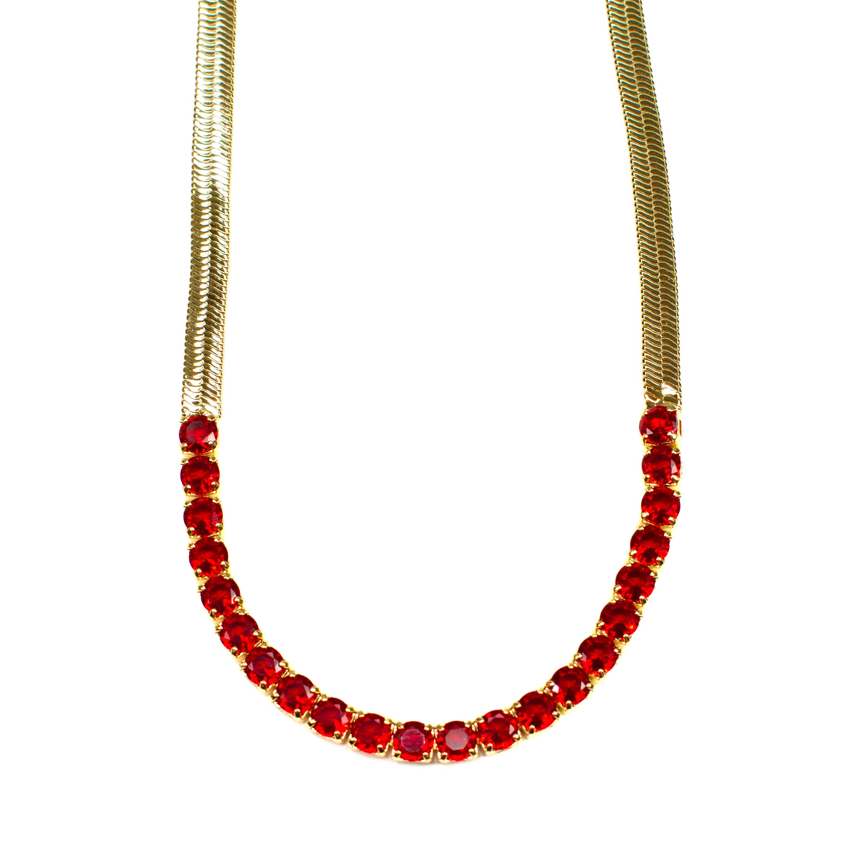 Savvy Bling - Venta al por mayor Juegos de joyas - Pulseras y collares rojos para el Día del Juego39