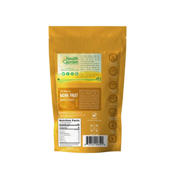 Health Garden of NY Inc. – wholesale Sugar/Sweetener – Monk Fruit Classic Sweetener 1lb1