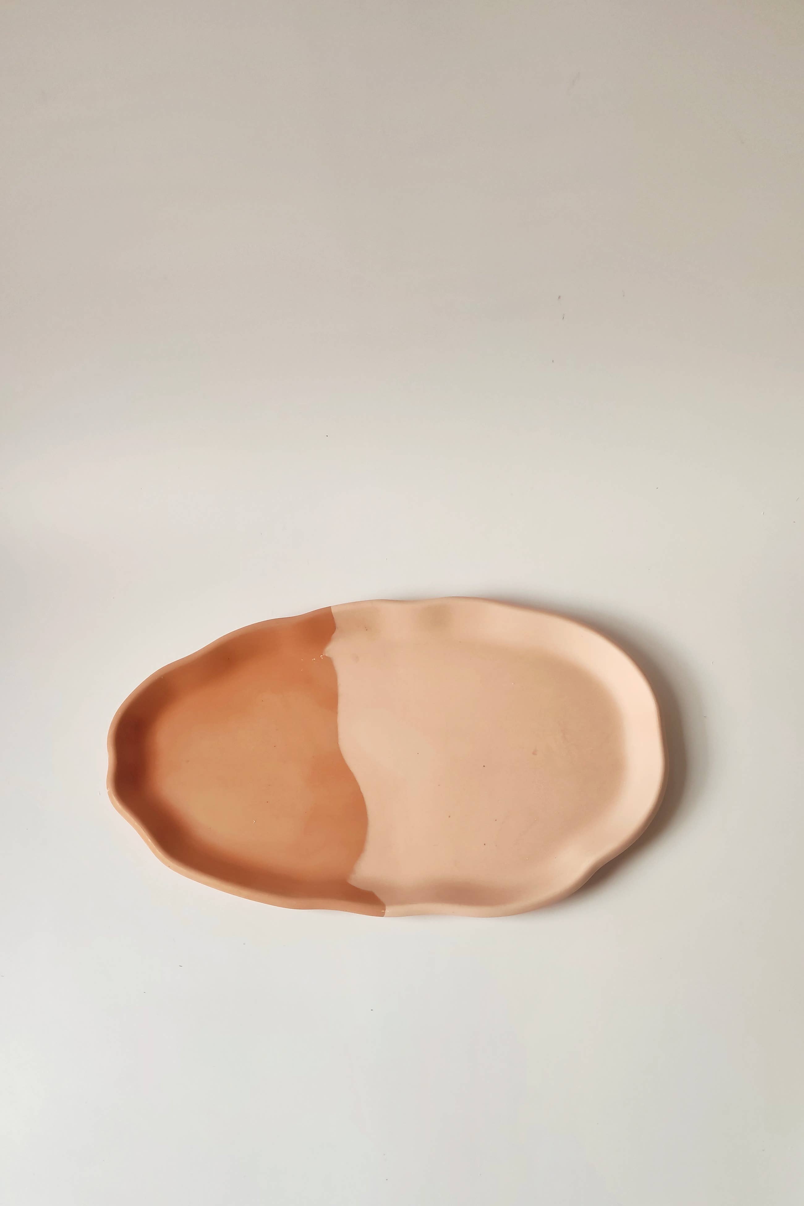 Kndly home - Wholesale Decorative Tray - Nordic style elongated vanity tray1