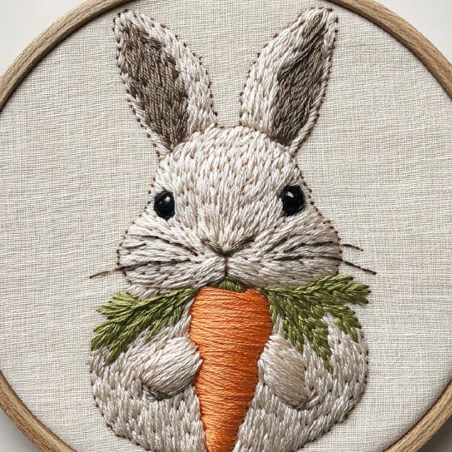 Bunny With Carrot for wholesale by Darby & Windsor