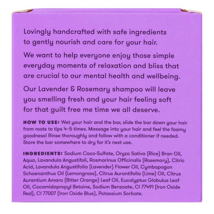 Anihana - Wholesale Shampoo puck/solid shampoo - ANIHANA Shampoo Bar Lavender & Rosemary 65gr5