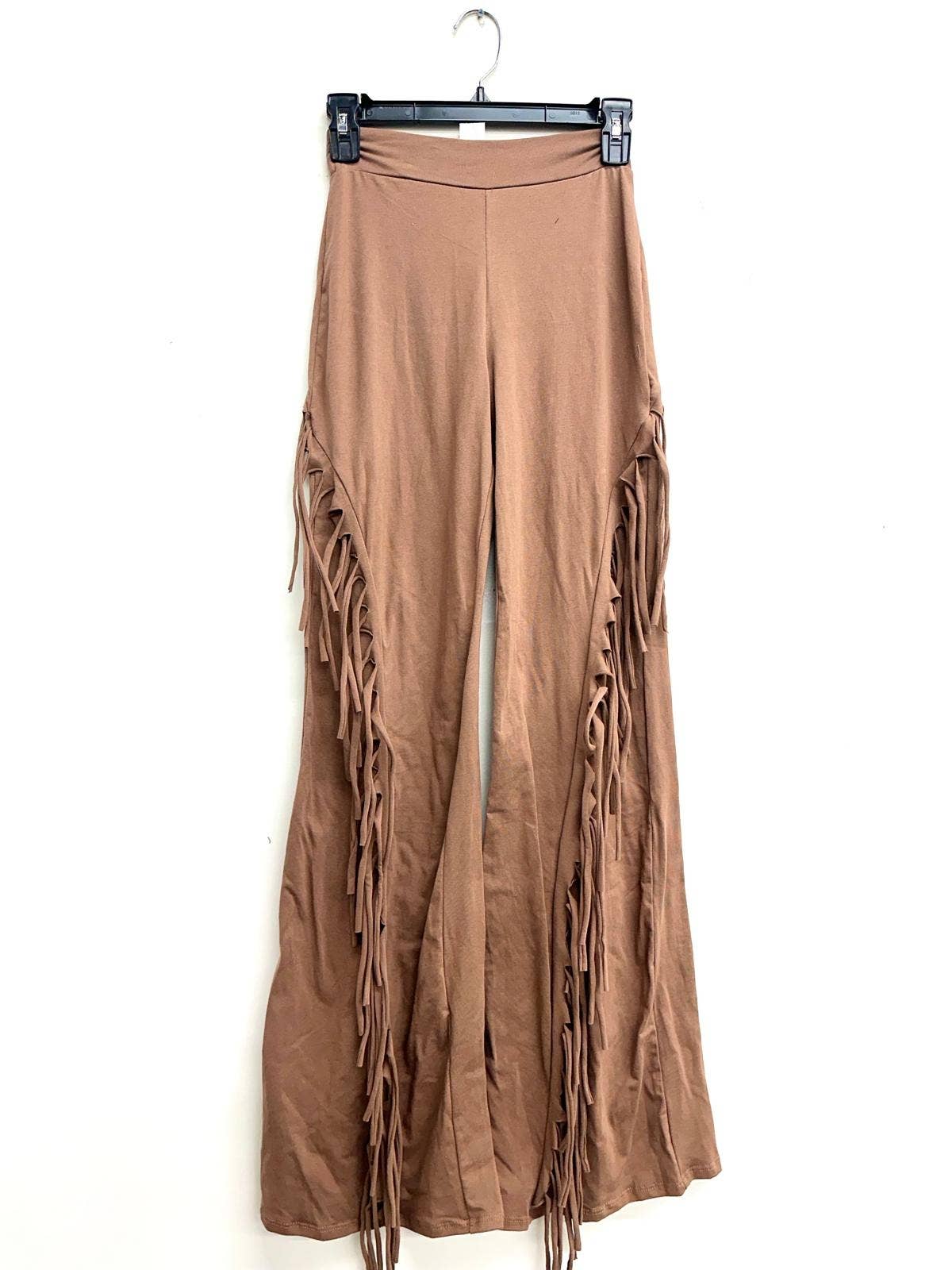 Uptown Apparel - Wholesale Pants - Women's - B11304 COTTON PANTS WITH SIDE AND BACK FRINGE9