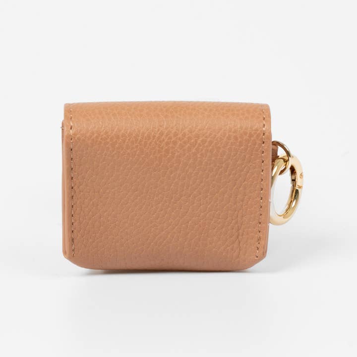 ÊTRE - Vendita all'ingrosso Custodia per AirPods/auricolari - Uomo - Custodia per Auricolari Wireless Asher - Marrone Chiaro, Ecopelle3