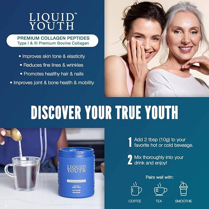 Liquid Youth - Wholesale Powdered Health Drink - Collagen Powder | Premium Collagen Peptides by Liquid Youth™3