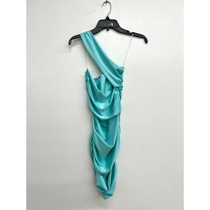 Uptown Apparel - Wholesale Dress - Women's - D12672 One Shoulder Bandage Mini Dress9