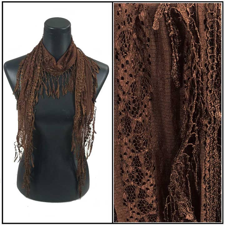 The Magic Scarf Company - Wholesale Scarf - Women's - 7776 - Victorian Lace Confetti Scarves34