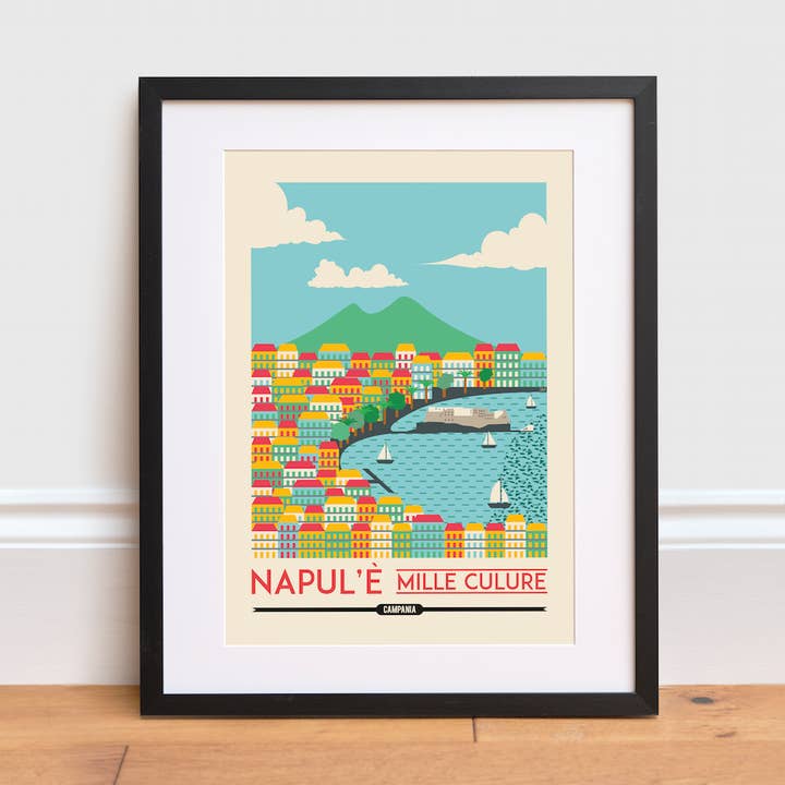 Naples Print for wholesale by The Creative Toucan ltd