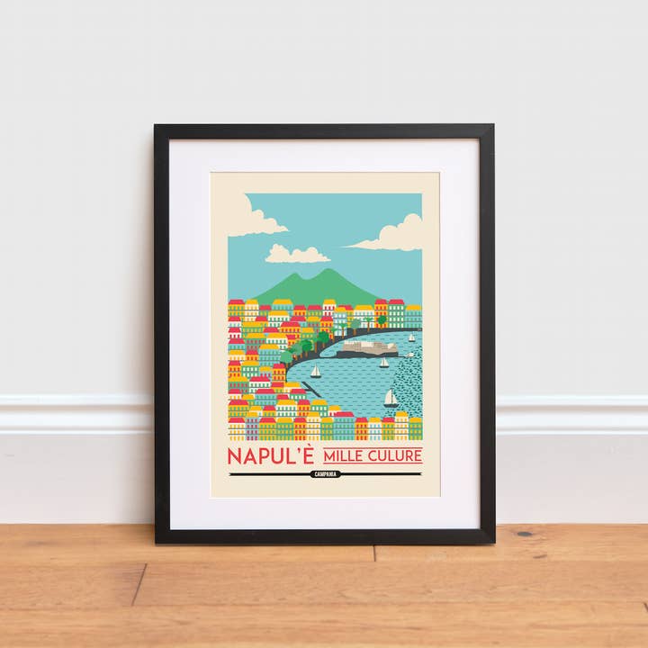 Napoli Print for engroshandel hos The Creative Toucan ltd