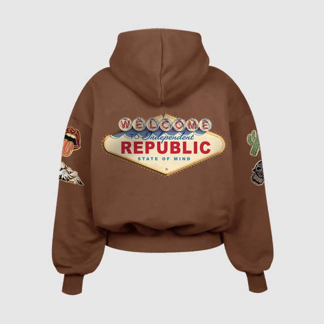 State of Mind © cacao hoodie per la vendita all'ingrosso da parte di Independent Republic
