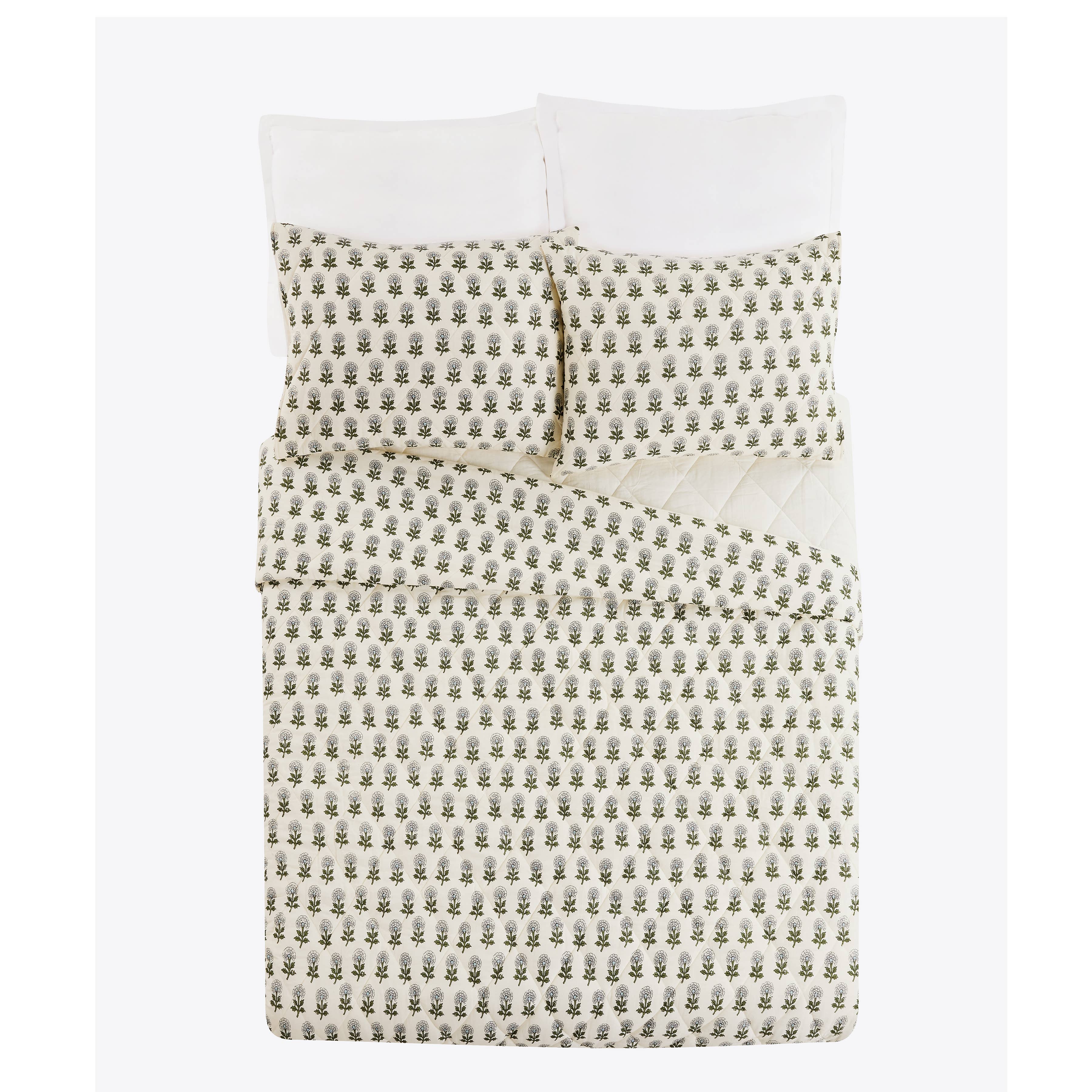 Peking Handicraft - Wholesale Quilt - GWYN KG QUILT SET - 3PC - Laurel & Mayfair9