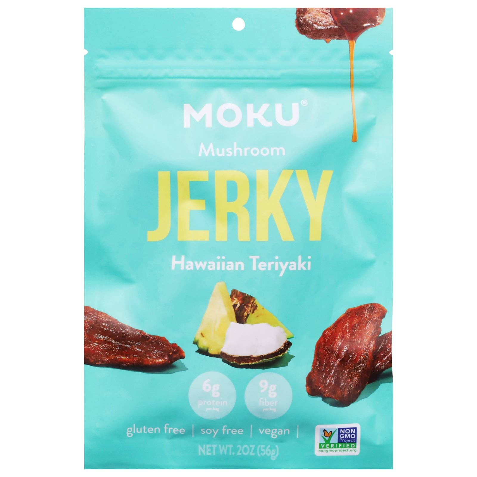 Everyday Supply Co - Wholesale Jerky - Moku - Plnt Bs Jerky Hawain Teri - Cs Of 8-2 Oz0