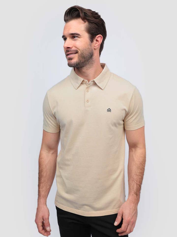 INTO THE AM - Wholesale Polo - Men's - Men's Short Sleeve Polo Shirt (Branded)67