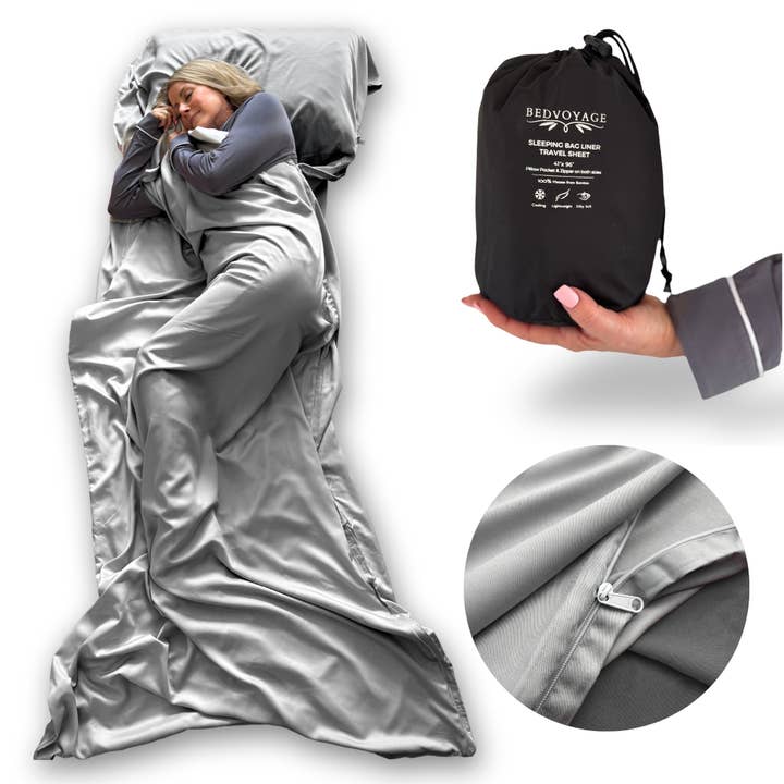 Travel Sleeping Bag Liner for wholesale by BedVoyage