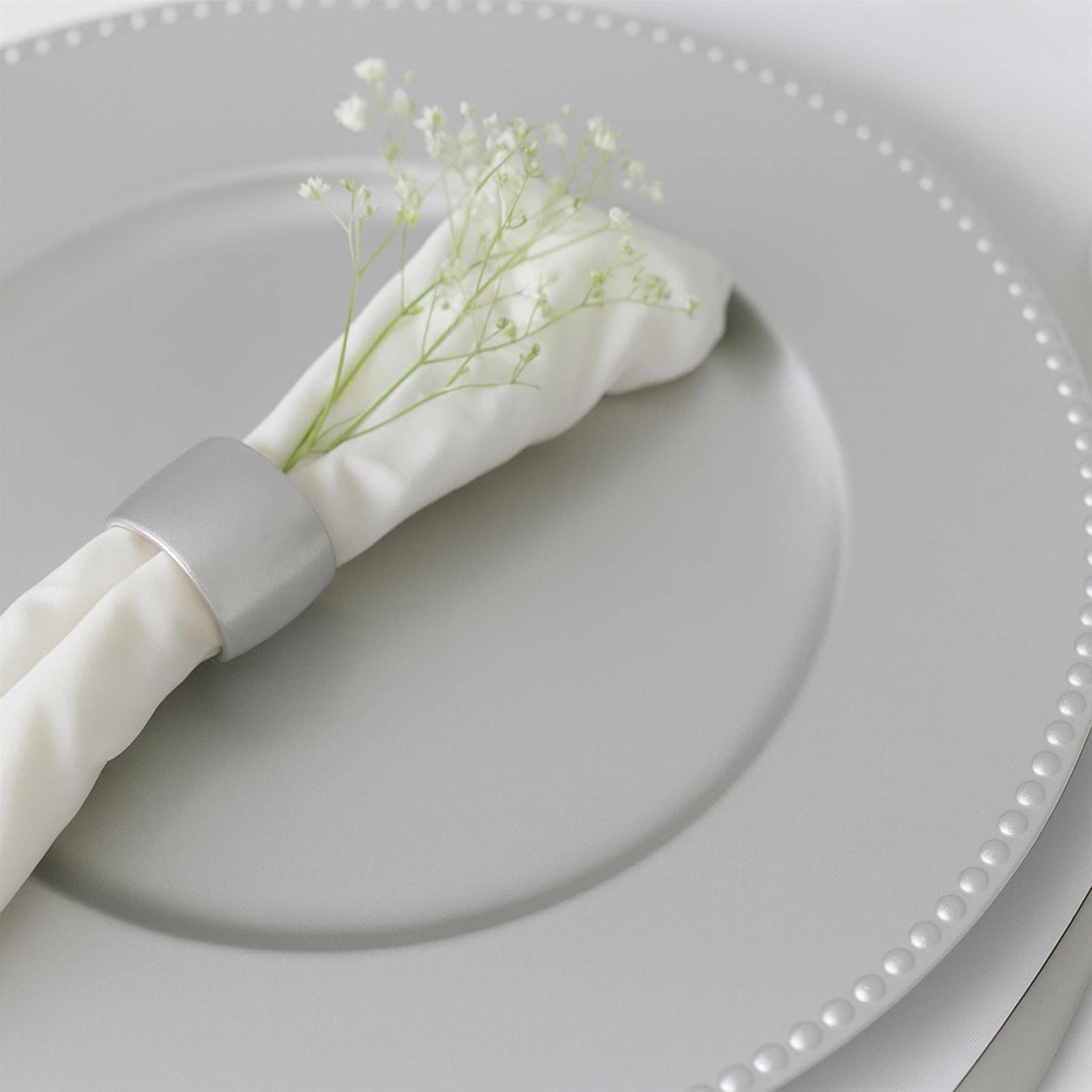 Rinkit Ltd - Wholesale Charger Plate - Round Beaded Charger Plate - 33cm10