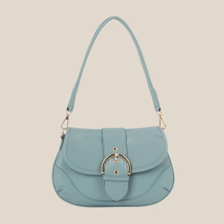 Anarchy Street - Wholesale Shoulder Bag - Women's - Leather Fashion Buckle Flap Shoulder Bag7