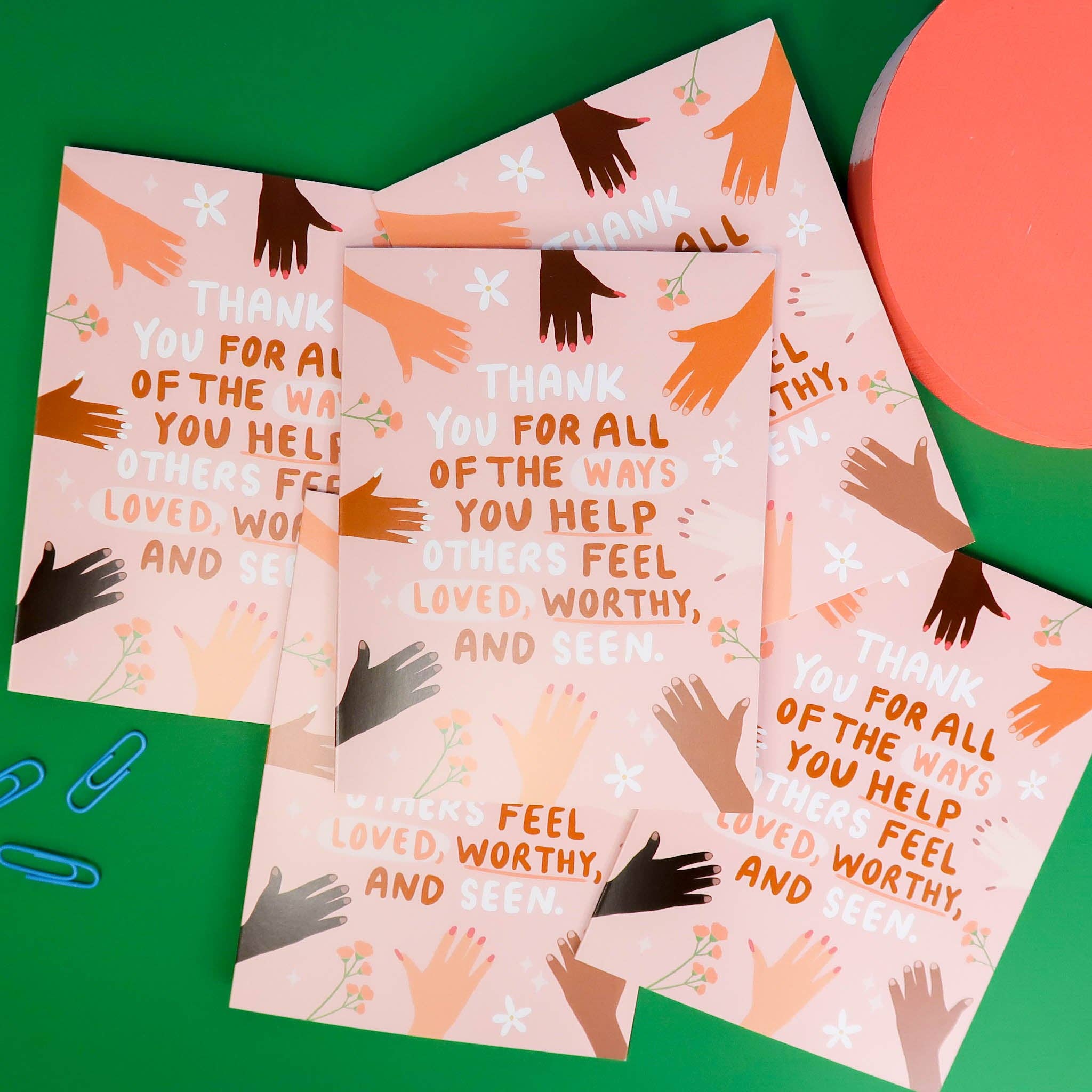 Oh Happy Dani - Wholesale Thank You Card - Worthy Greeting Card4