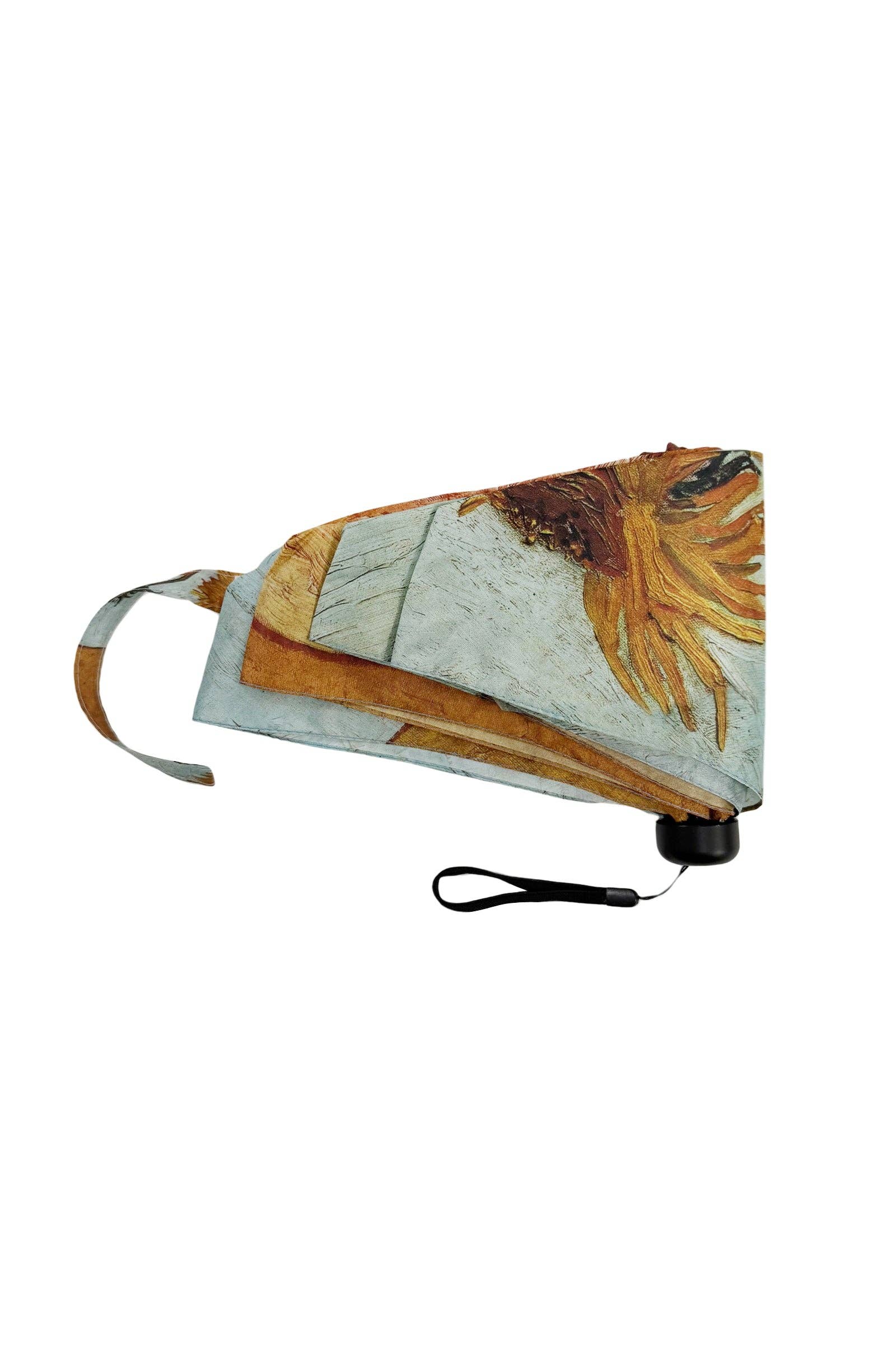 Helles Blau Van Gogh Sonnenblumen Regenschirm mit Reisetasche (Mini) für den Großhandel auf Faire2