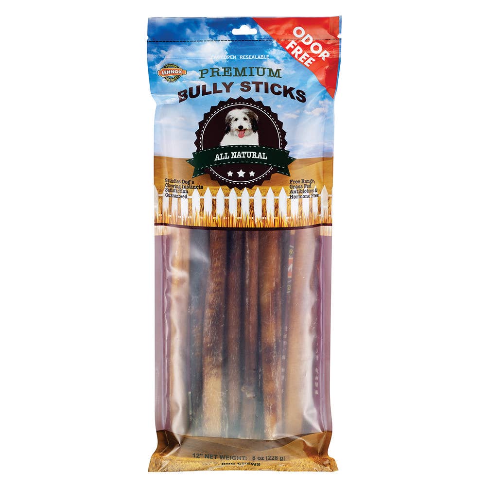 Lennox International Inc. - Wholesale Pet Treats - Dog - 12" Bully Sticks0