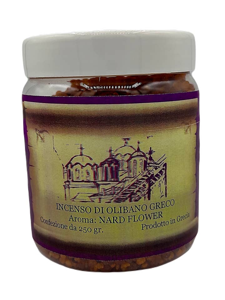 Græsk Olibanum røgelse. Nard Flower duft. 250 gr. for engroshandel hos Costa Articoli Religiosi