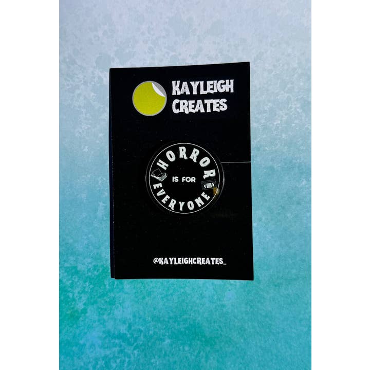 Adesivo Horror Is For Everyone Grip per Kindle/telefono per la vendita all'ingrosso da parte di Kayleigh Creates