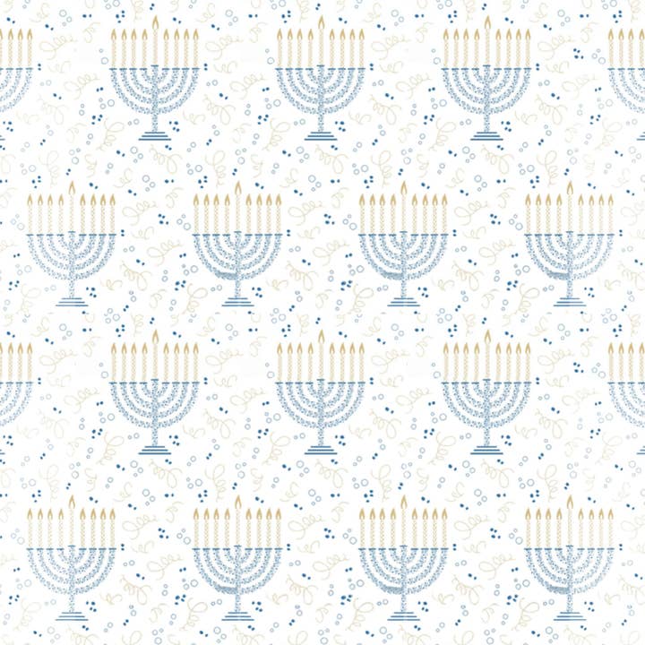 Altoonastore - Wholesale Disposable Napkin - Menorah Confetti Cocktail Napkin– Chanukah / Hanukkah1