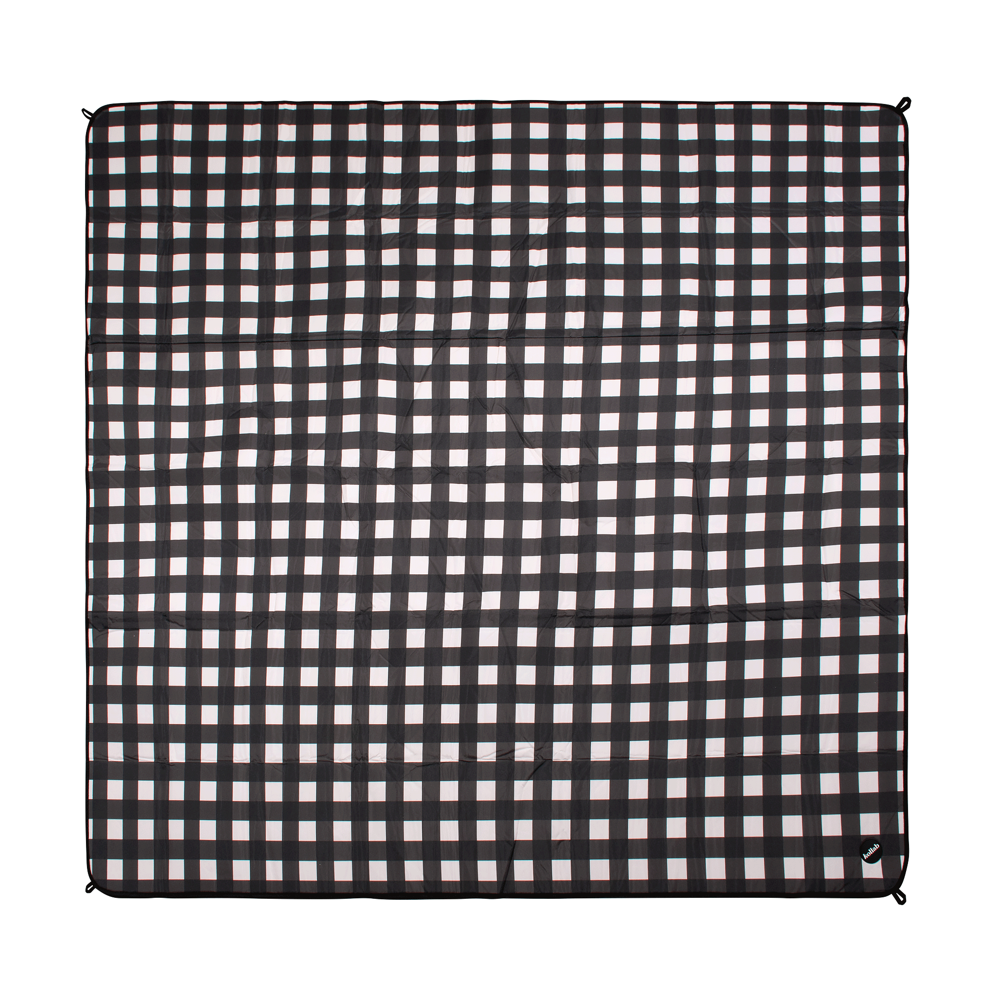 Kollab - Wholesale Picknickdeken - Picknickmat Black Check1