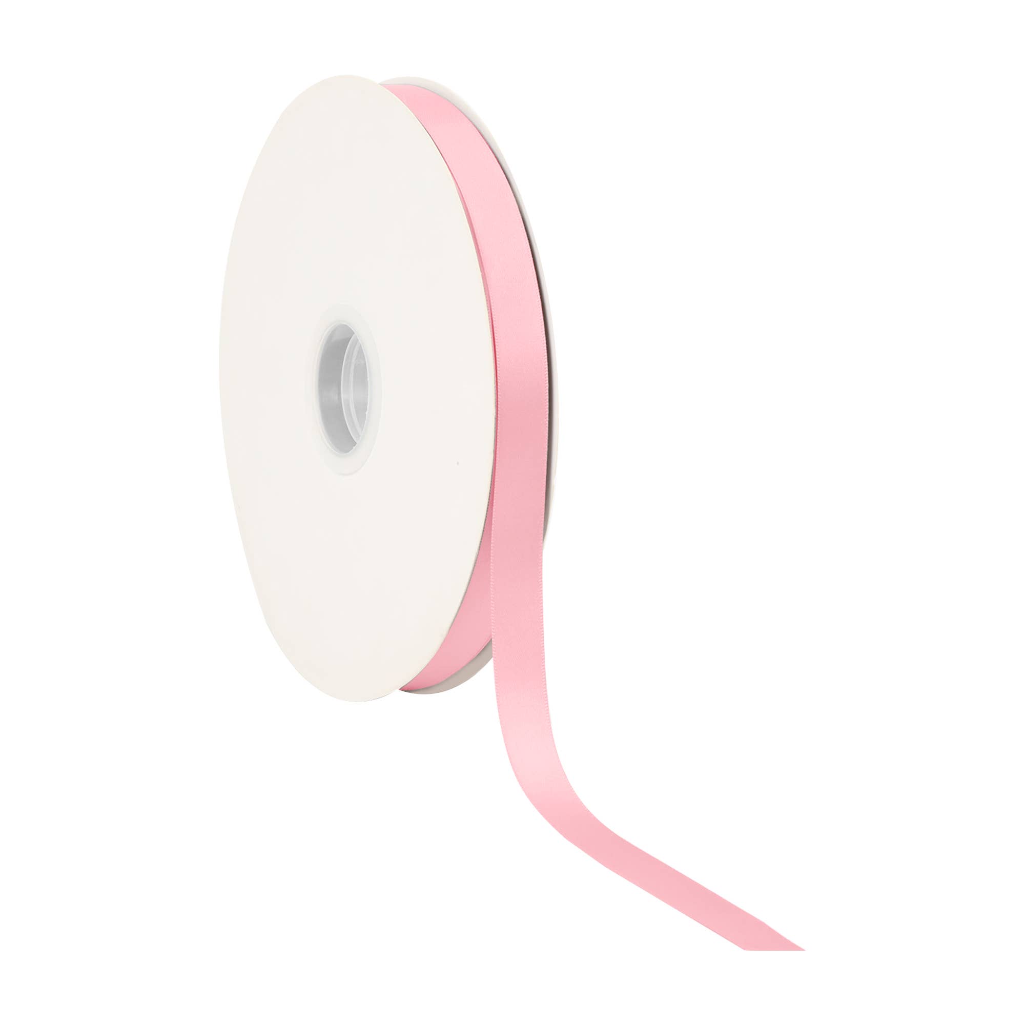LA Ribbons Wholesale - Wholesale Ribbon - Gift Wrapping - Single Face Satin Ribbon | Pink (150)3