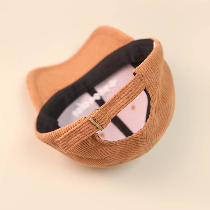 LoveLina - Wholesale Baseball Cap - Women's - Espresso Coffee Corduroy Baseball Cap (JOSSO)3