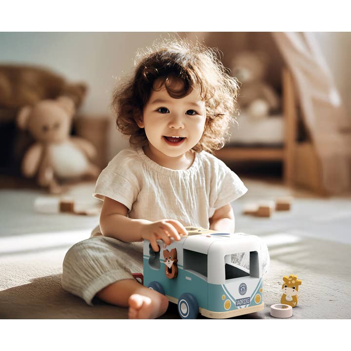 BTL Diffusion UK LTD – wholesale Toy car/truck – Child – Speedy Monkey Shape sorter van3