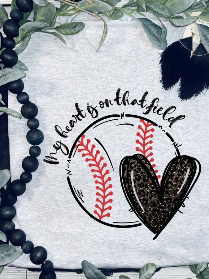 My heart is on that field Baseball (Mock-Up) for wholesale by 1/2 Penny Wholesale