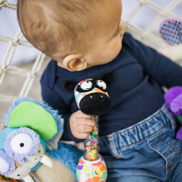 Inklings Baby - Wholesale Handheld Rattle - Baby - Jaffy the Fringe Footed Giraffe Jingle Jangle Hand Rattle6