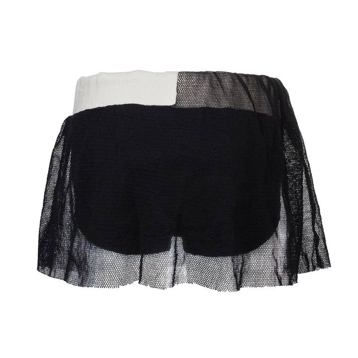 Infantium Victoria - Vendita all'ingrosso Slip/copripannolino - Neonati - Culotte in Velluto Nero con Tulle per Ragazze2