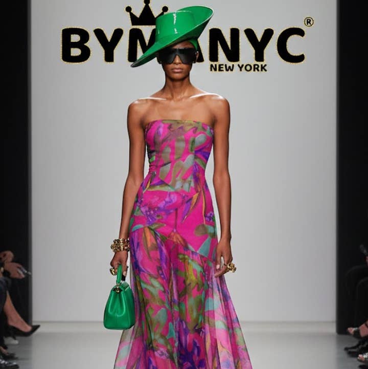 Tropical Vibes Strapless • CHELSEA New Collection BYMANYC ® New York for wholesale by BYMANYC NEW YORK