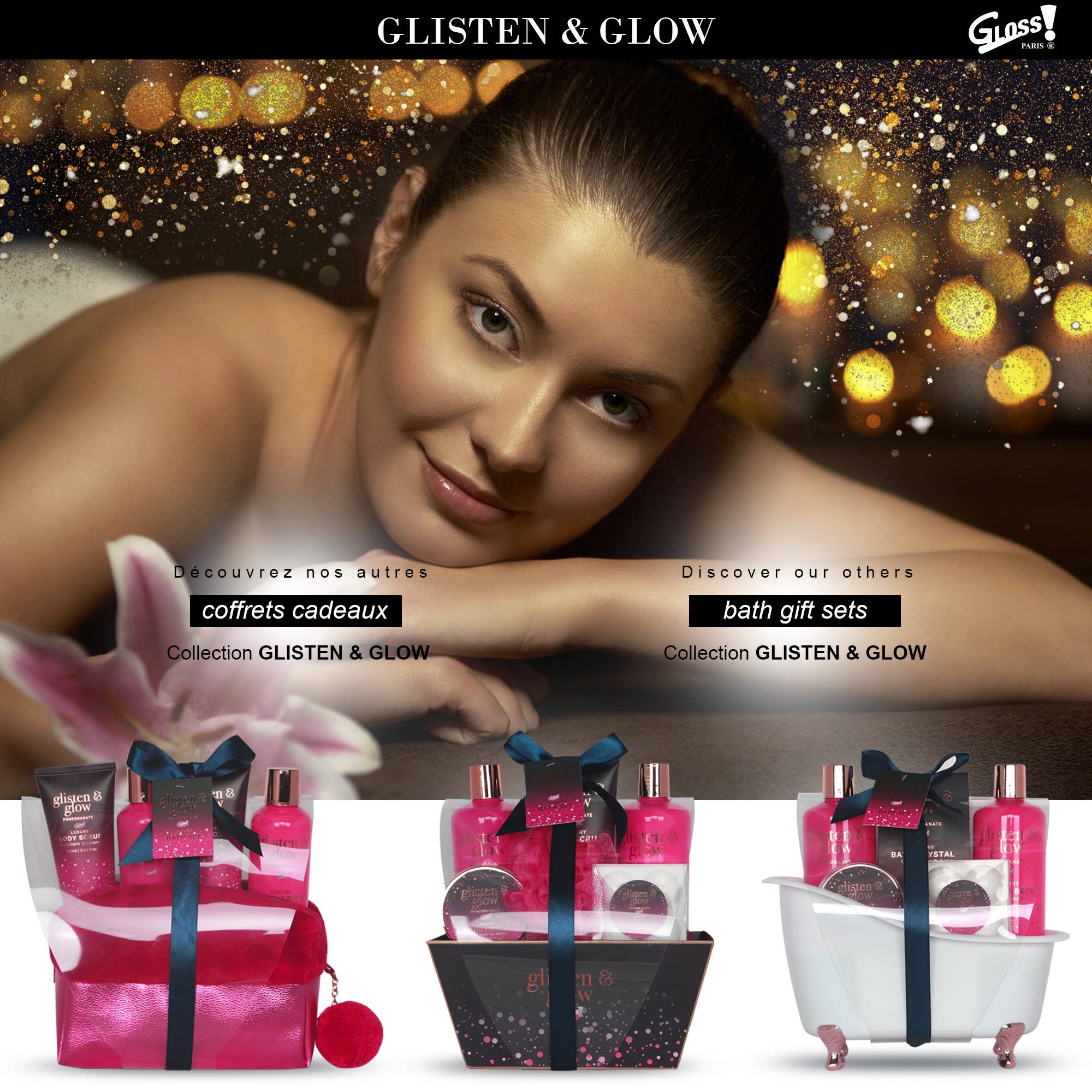 UBM - Wholesale Set met bad- en lichaamsproducten - Badset met een delicate vanille-lindegeur - 4 stuks3