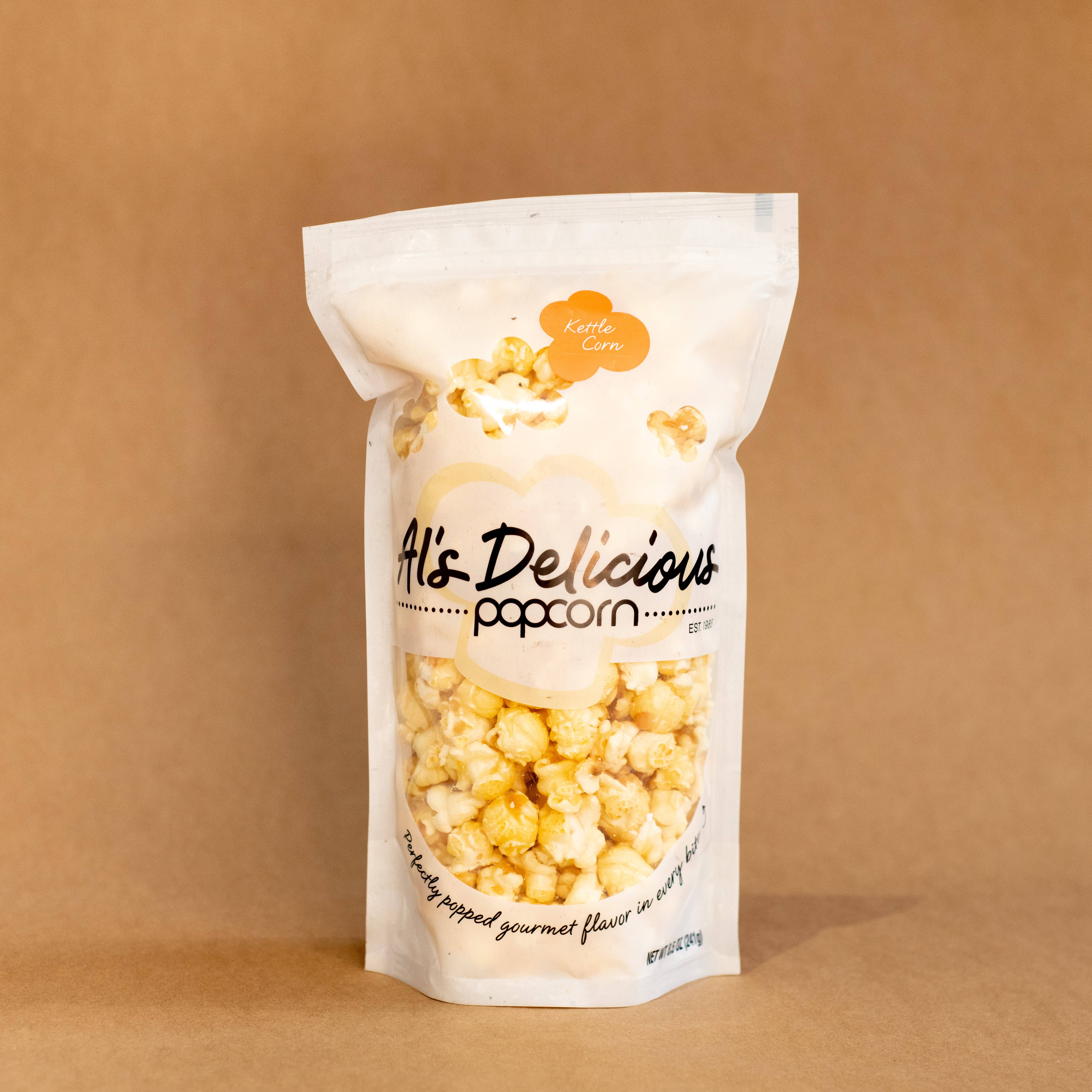Al's Delicious Popcorn - Vente Pop-corn - Maïs soufflé Kettle Corn - 8,5 oz