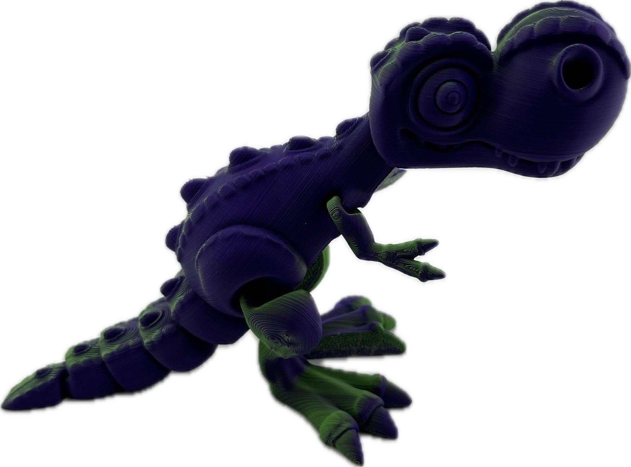 Acworth Alchemist - Vente Fidget/jouet anti-stress – enfant - Jouet Anti-Stress Dinosaure - Dinosaure Articulé - Dinosaure Imprimé en 3D - Jouet Sensoriel Anti-Stress7