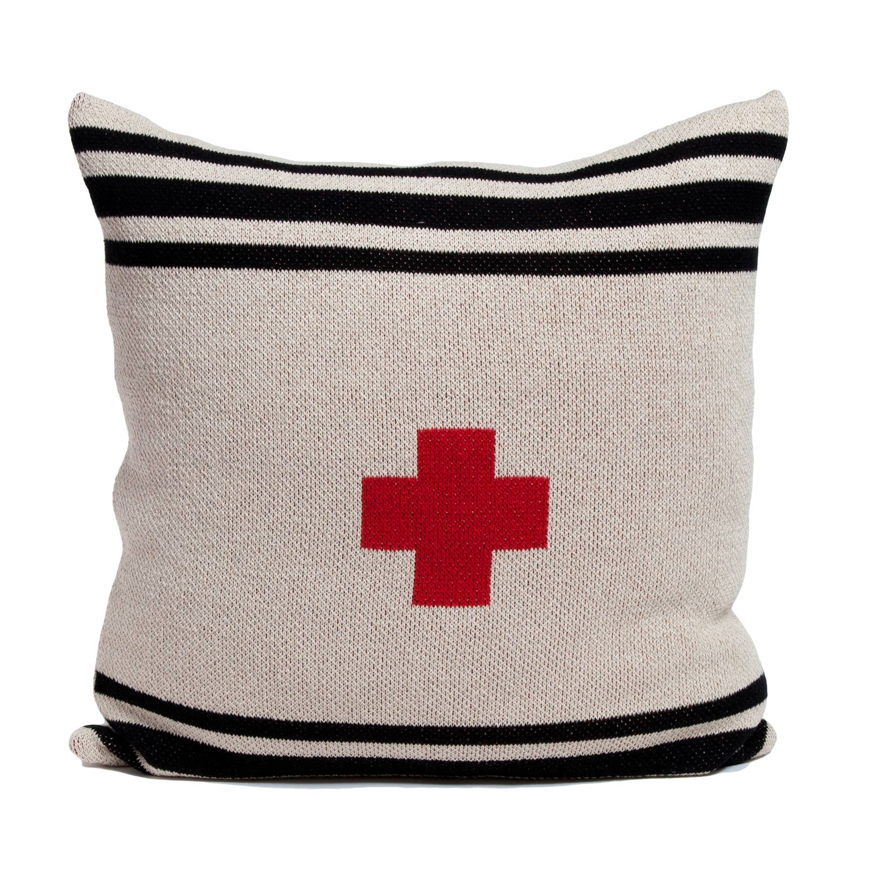 Wholesale Swiss Cross Striped Pillow for your store - Faire