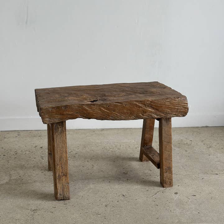 Office Objets - Wholesale Stool - Solid Asian teak stool or side table164