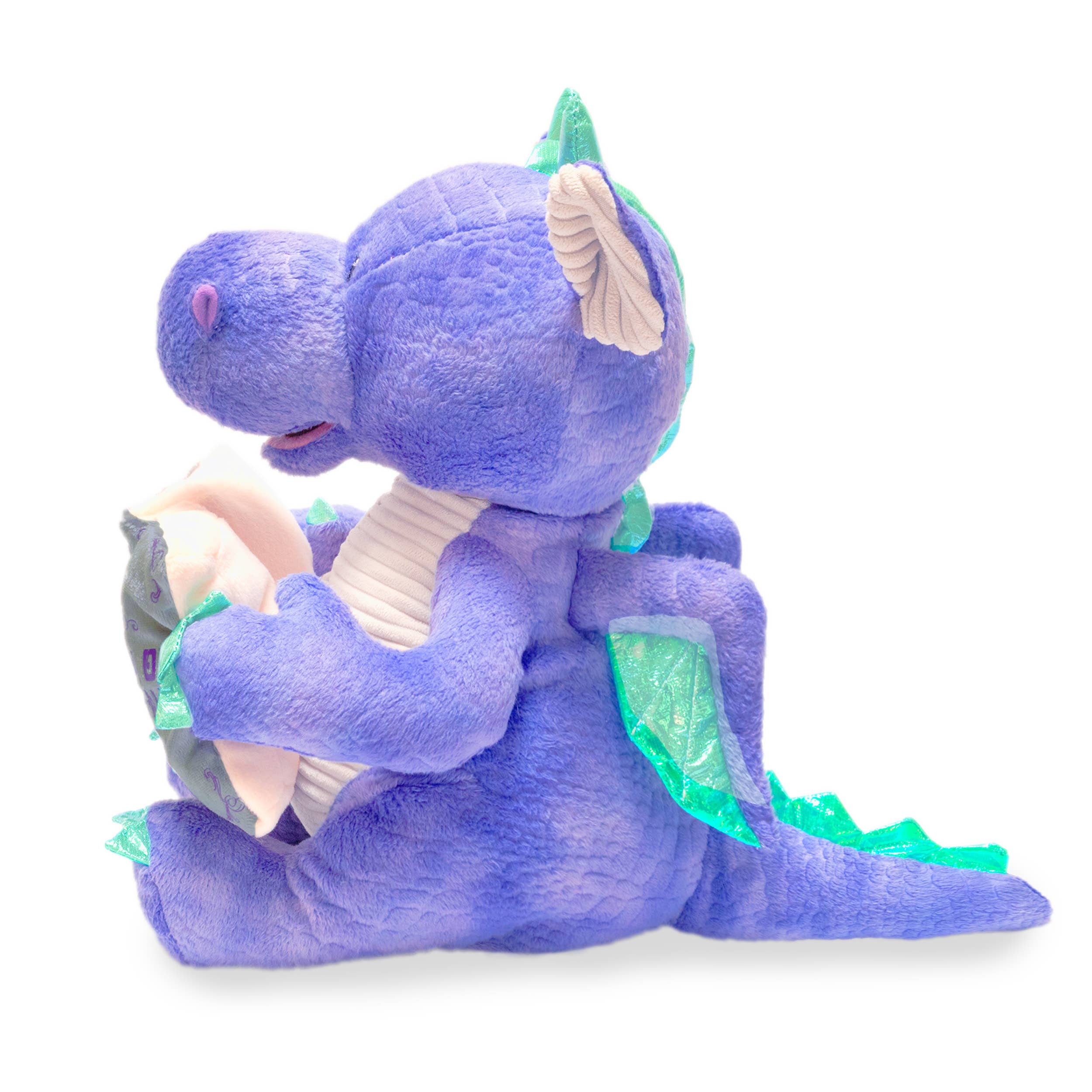 Cuddle Barn, Inc. - Wholesale Stuffed/Plush Toy - Kids & Baby - Dalton the Storytelling Dragon (Soft Reading Kids Plush Toy)3