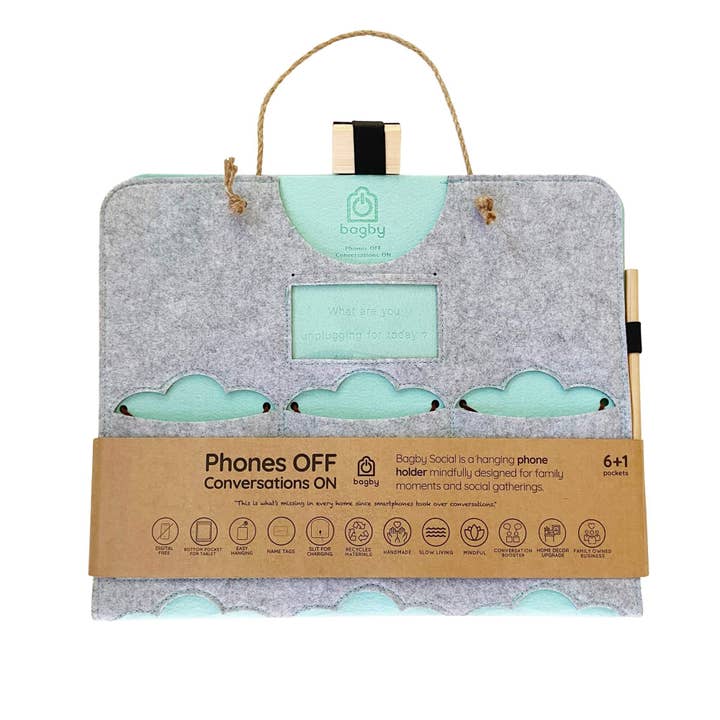 Bagby - Wholesale Phone/Tablet Stand - Bagby Family Screentime Phone / Tablet Set (6+1 Pockets)8