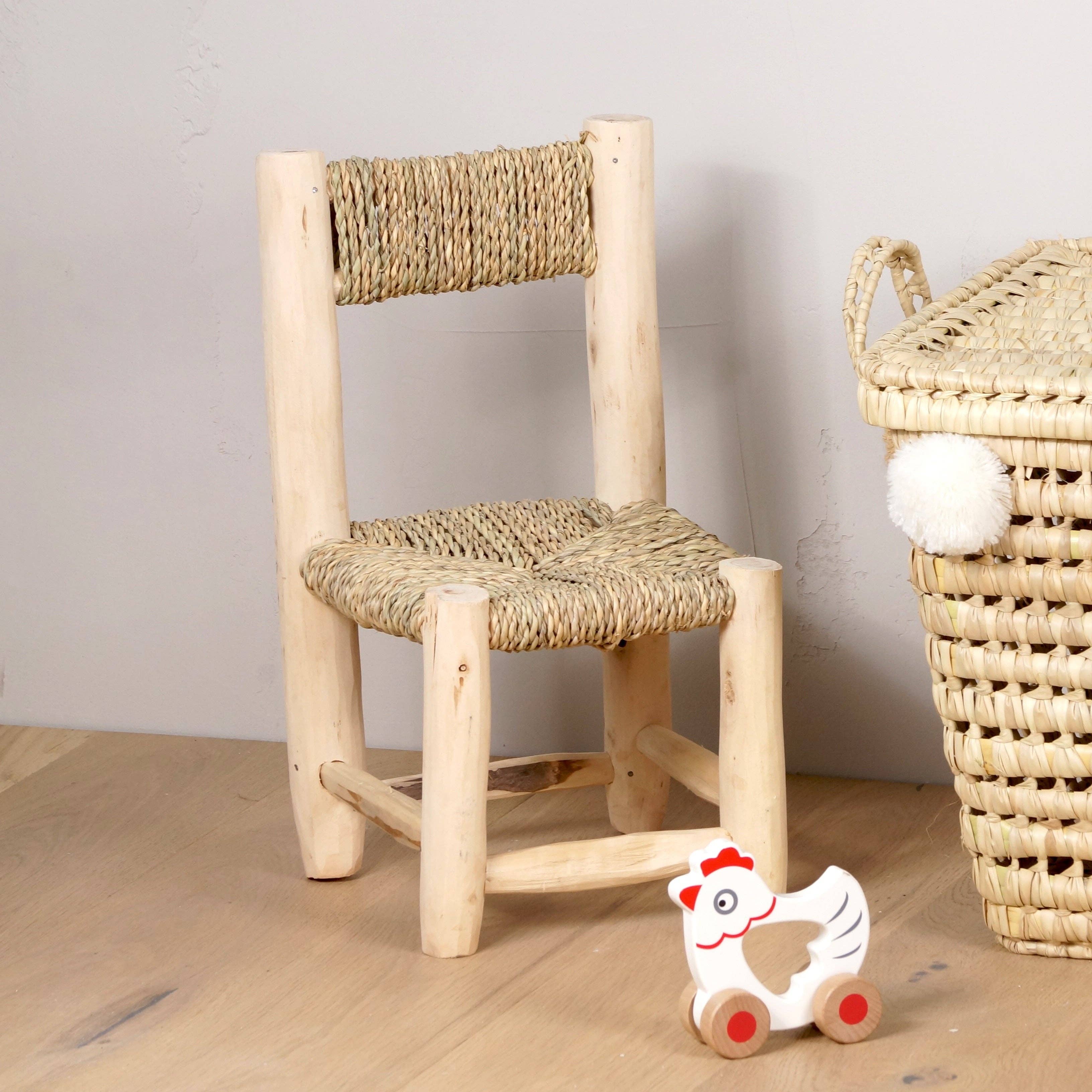 Bohome Living - Wholesale Chair - Kids - Child's chair in wood and rope7