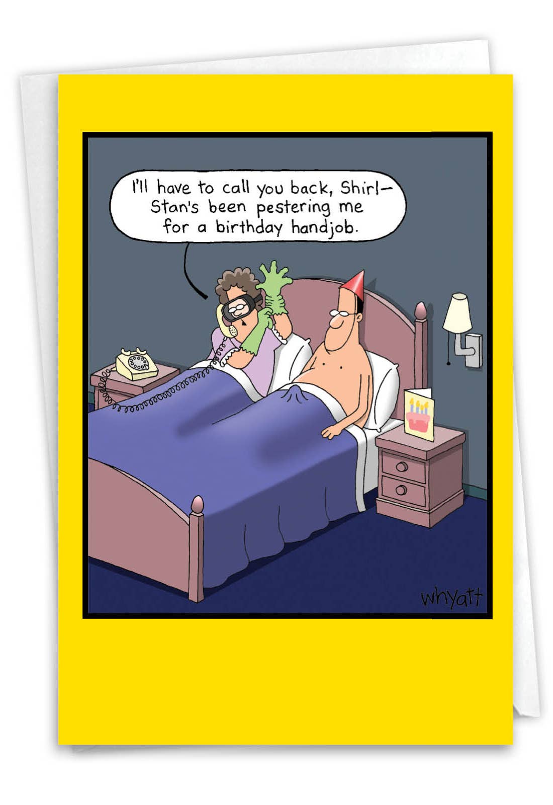 NobleWorks - Wholesale Everyday Greeting Card - NobleWorks - Hand job - All Occasions Card1