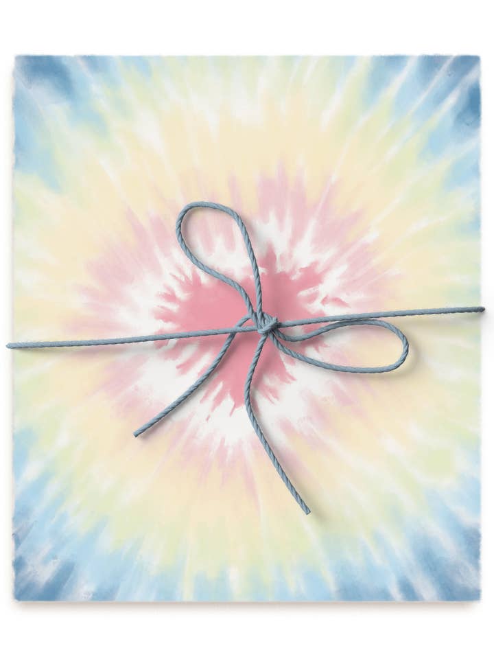 Tie Dye à motif cœur arc-en-ciel pour la vente par Heartthrob Studio