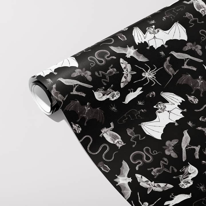 Betiobca - Wholesale Flat Wrap - Vintage Gift Wrap – Gothic Menagerie1