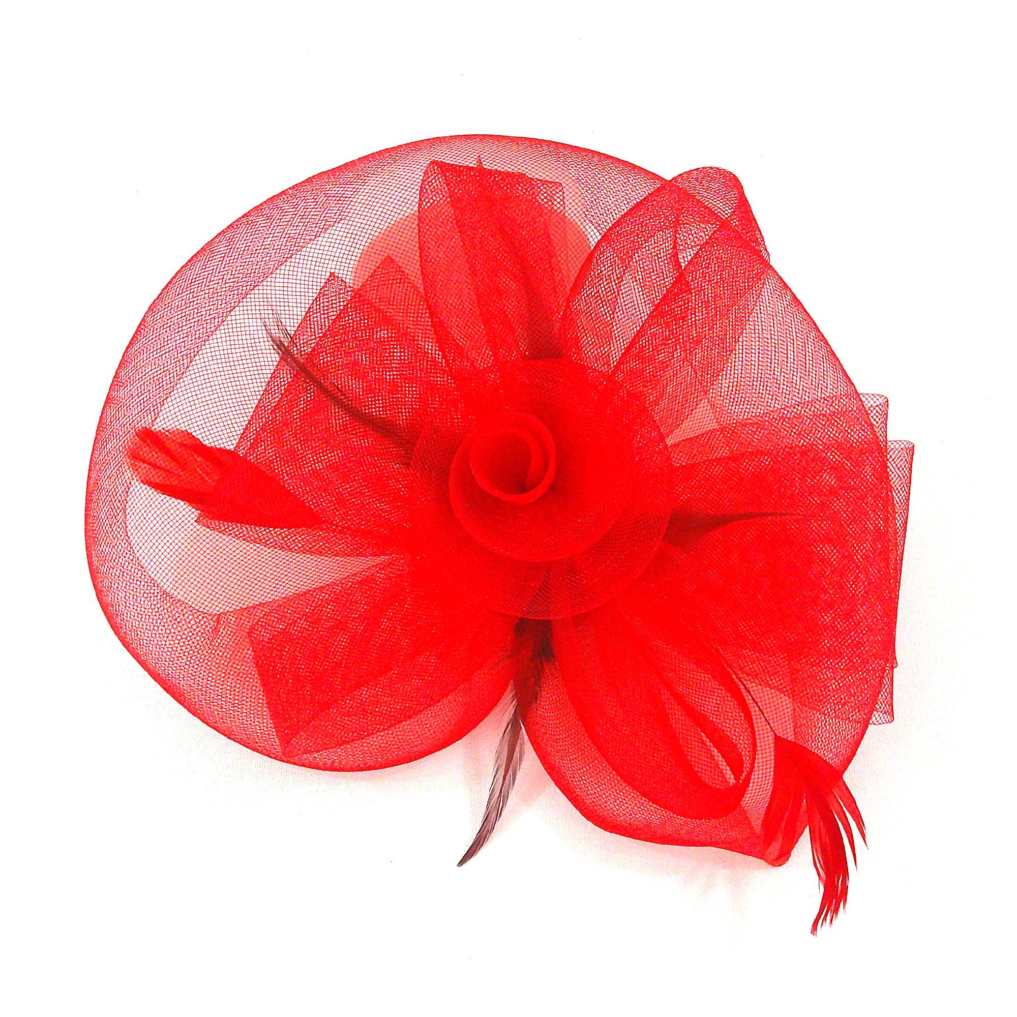 TAPA fashion - Vendita all'ingrosso Fascinator - Donna - Cappello con fiori e piume per Kentucky Derby e Tea Party FF805 (2 pezzi)15
