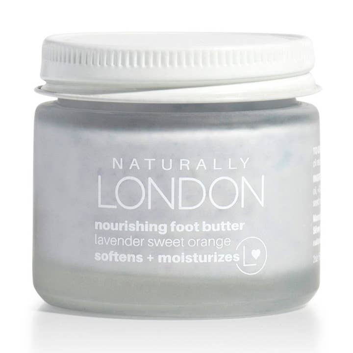 Lavender Orange Nourishing Foot Butter for wholesale by Naturally London®️
